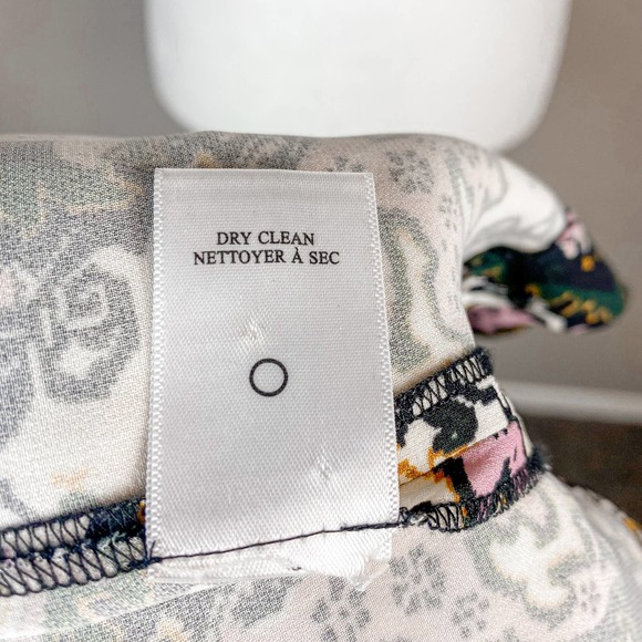 A.L.C. Dress Silk Dress Mini Dress Floral Dress Long Sleeve Dress Tordi Size 2 - Picture 11 of 11